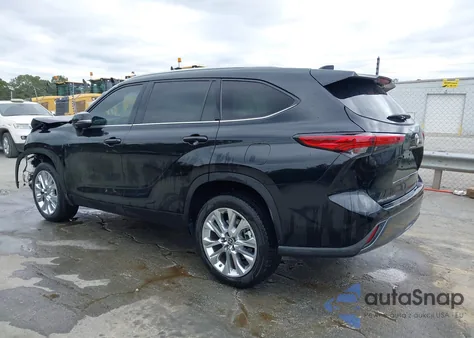 2021 Toyota Highlander Limited from USA, damaged, VIN 5TDYZRAH7MS533130
